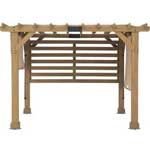 Hot Tub Pergola with Adjustable Canopy