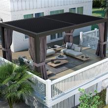 Gazebo with Louvered Roof