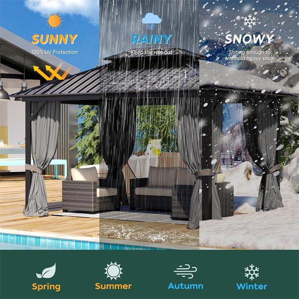 4-Season Weather Protection for Your Outdoor Spa
