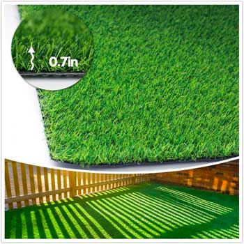Artificial Turf Grass Rugs for Outdoors and Around Spas
