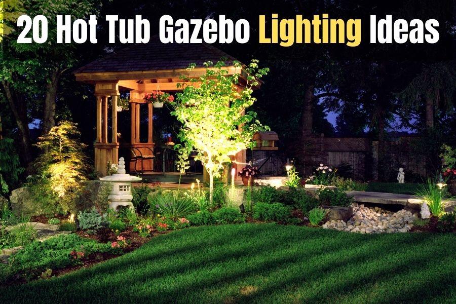 Outdoor Lighting Tips for Spas & Gazebos