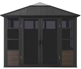 SummerCove Leanna Multi-Purpose Hot Tub Enclosure with Doors and Skylight